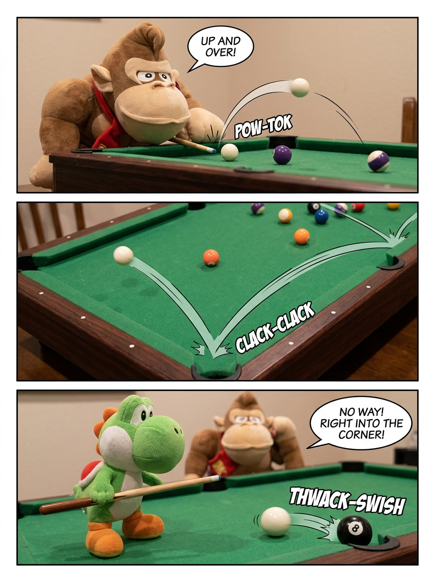 Donkey Kong Playing Pool (page 3 of 4)
