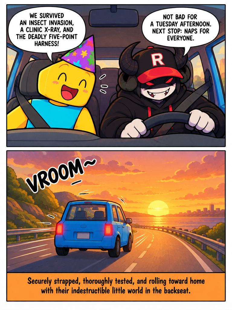 Buckled Up and Bound for Home (page 4 of 4)