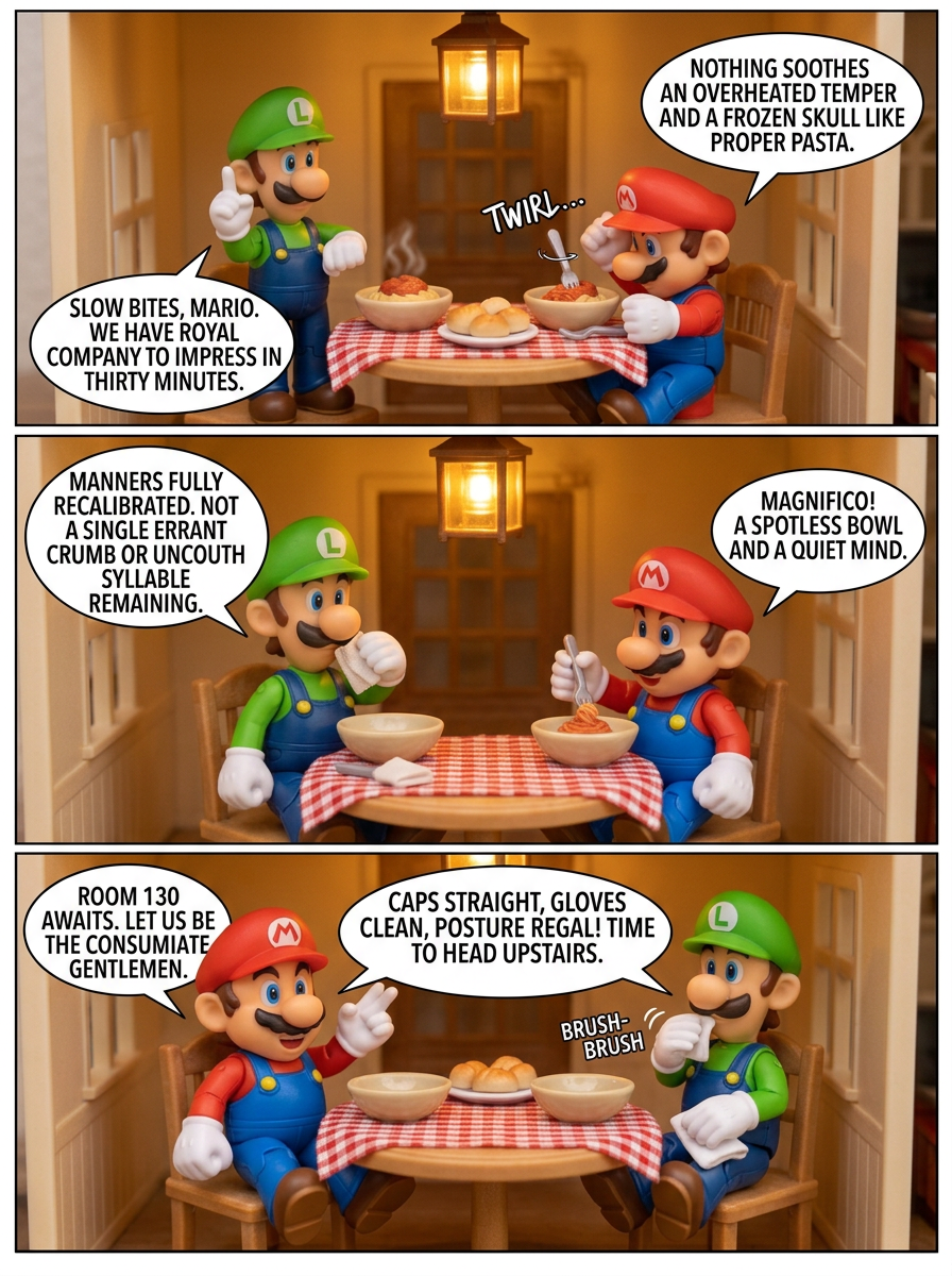Manners, Meals, and Royal Company (page 2 of 4)