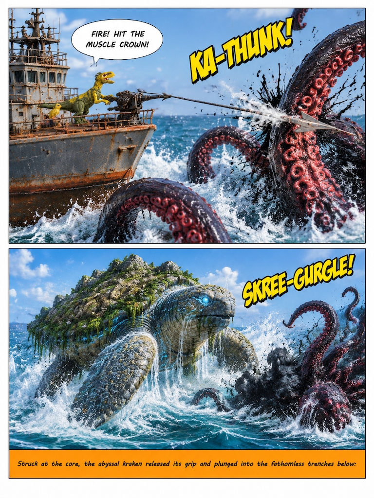 Clash of the Abyssal Leviathans (page 3 of 4)