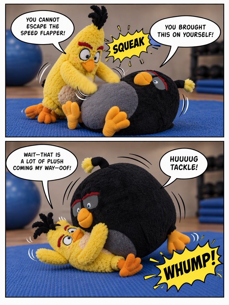 A Soft Tussle on the Mat (page 2 of 4)