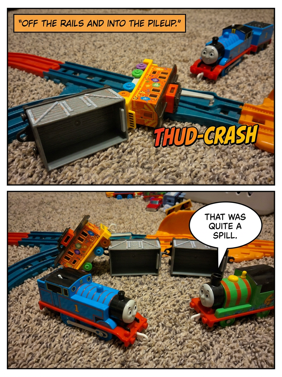 Derailment on the Living Room Floor (page 4 of 4)