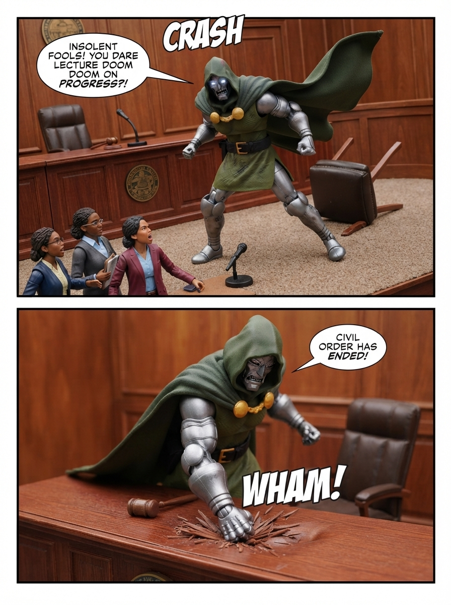 Dr. Doom: Council Chamber Decrees (page 2 of 4)