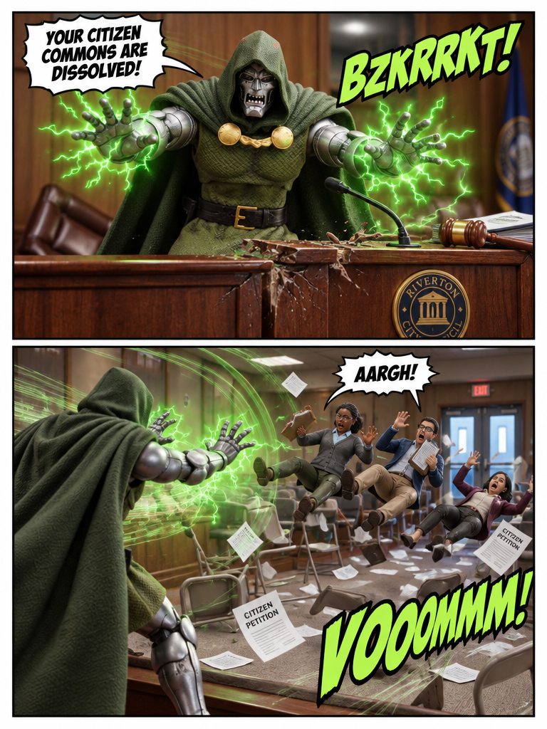 Dr. Doom: Council Chamber Decrees (page 3 of 4)