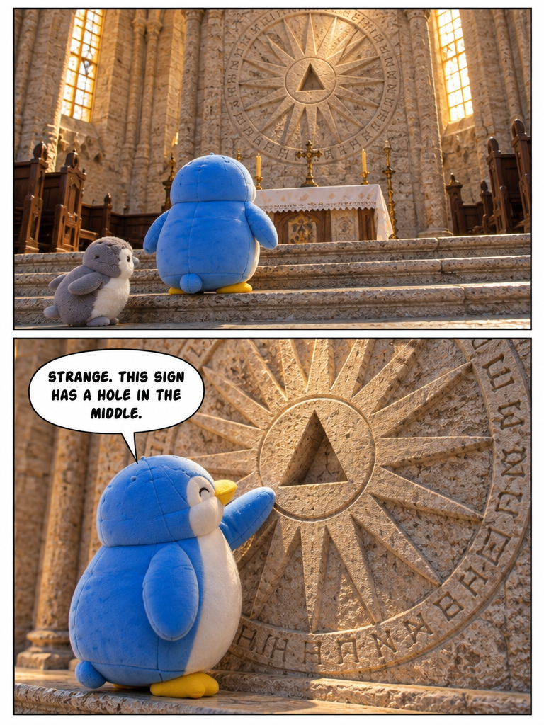 Three Penguin Siblings: The Sunstone Lock (page 1 of 4)