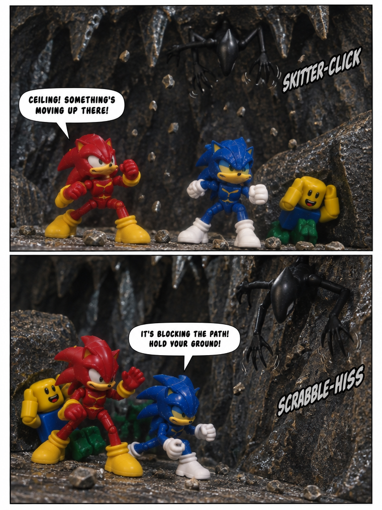 Descent into the Cave System (page 3 of 4)