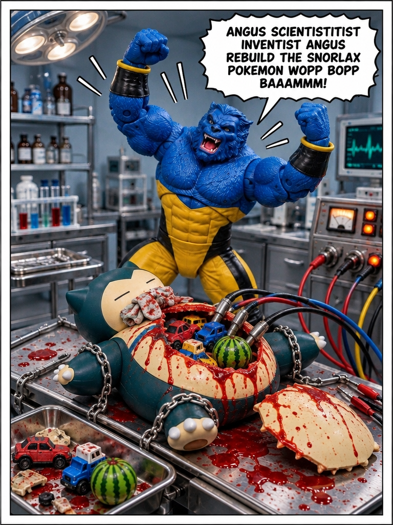 Angus Rebuilds Snorlax (page 2 of 4)