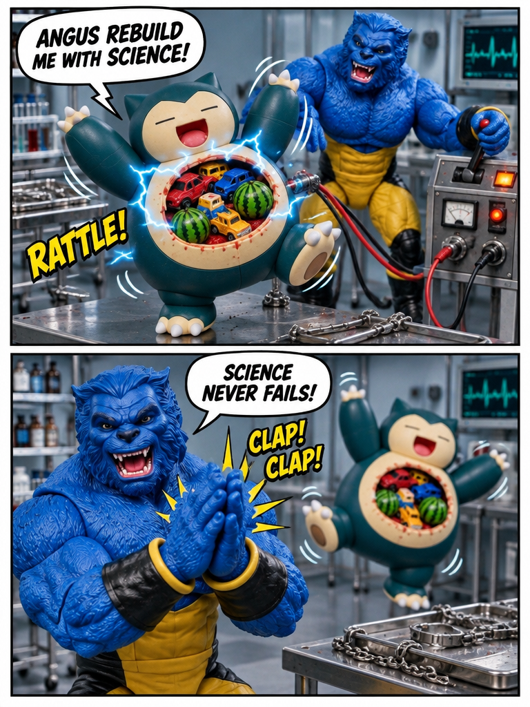 Angus Rebuilds Snorlax (page 4 of 4)