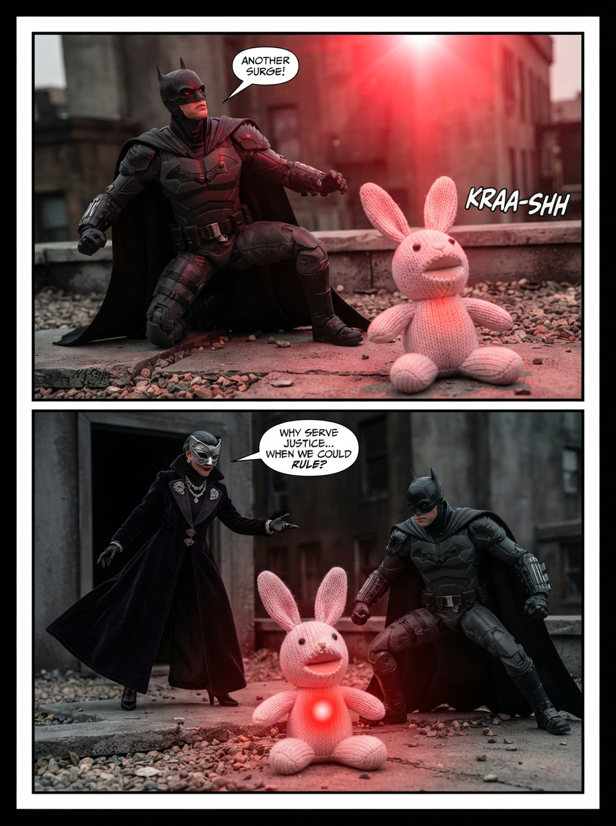 Hase the bunny got magiced into a plush toy (page 3 of 4)