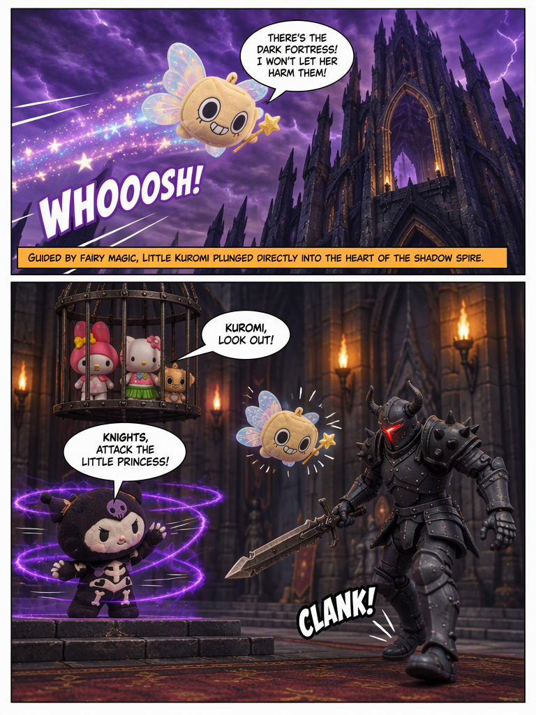 Princess Little Kuromi and the Dark Castle (page 2 of 4)