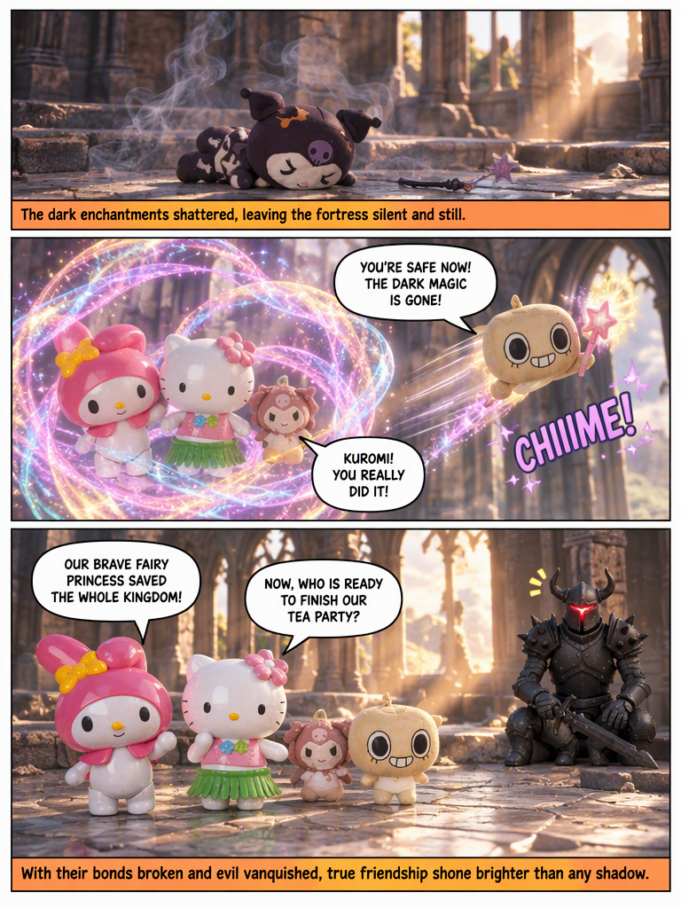 Princess Little Kuromi and the Dark Castle (page 4 of 4)
