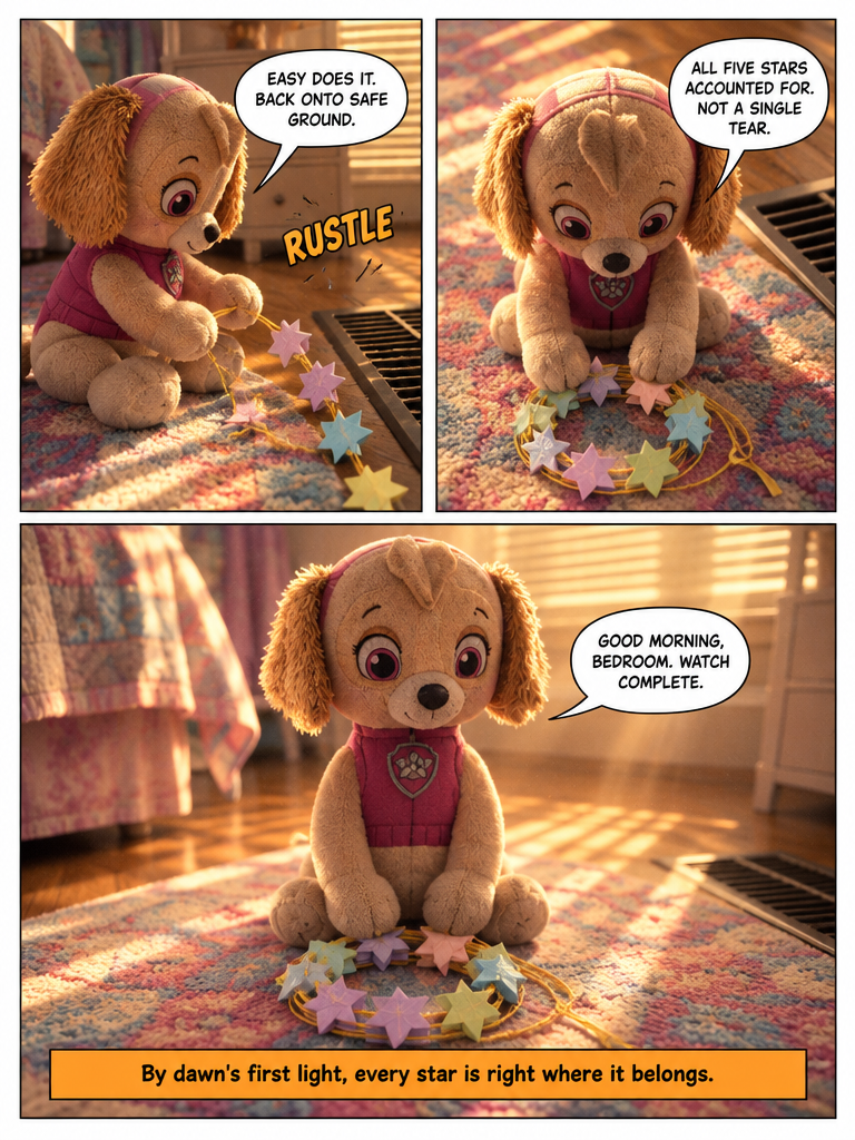 Night Patrol on the Top Bunk (page 4 of 4)