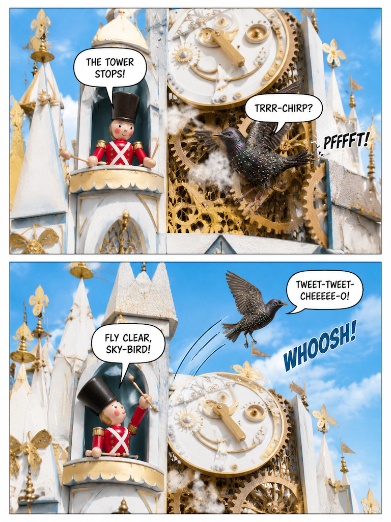 The Clockwork Interruption (page 3 of 4)