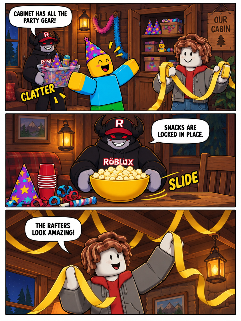 Welcome to the Cabin Party (page 2 of 4)