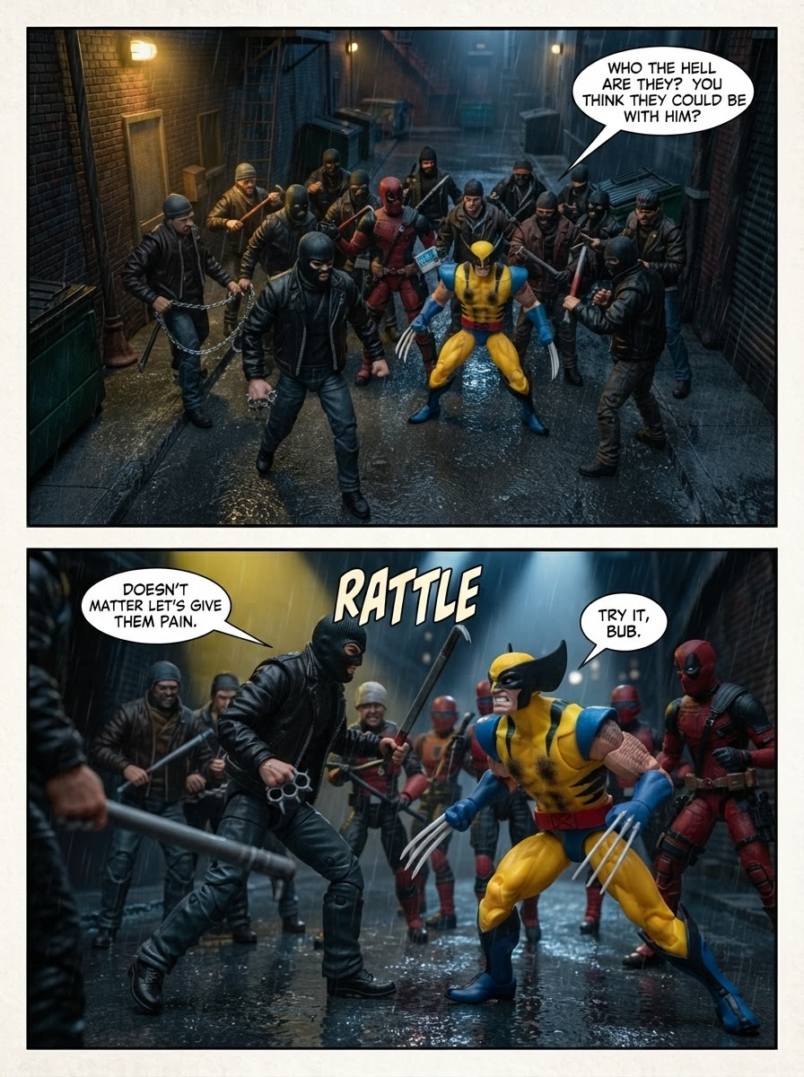 DEADPOOL AND WOLVERINE LOST (page 2 of 4)