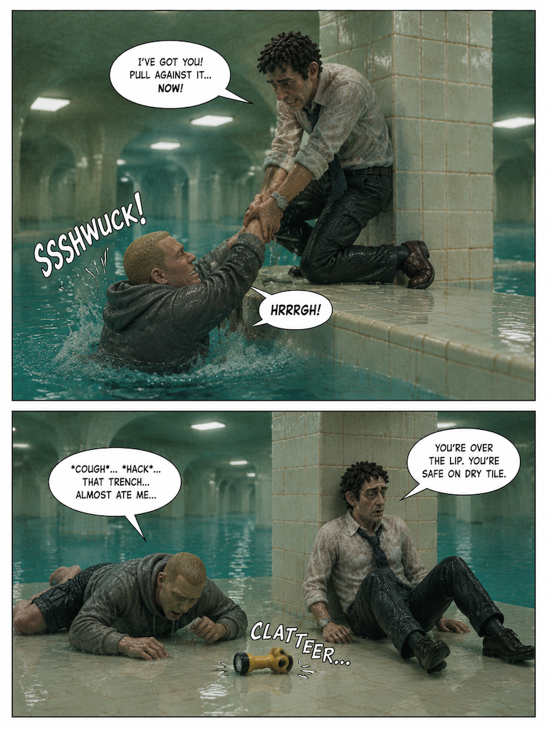 Depths of the Natatorium (page 7 of 20)