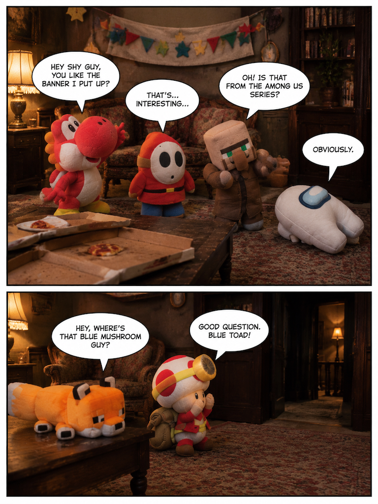 Among us with Plushies pt. 1 (page 9 of 12)