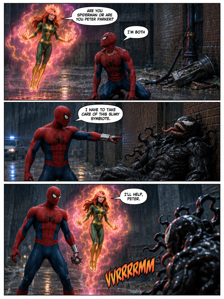 Spiderman: Can't go back comic series (page 4 of 4)