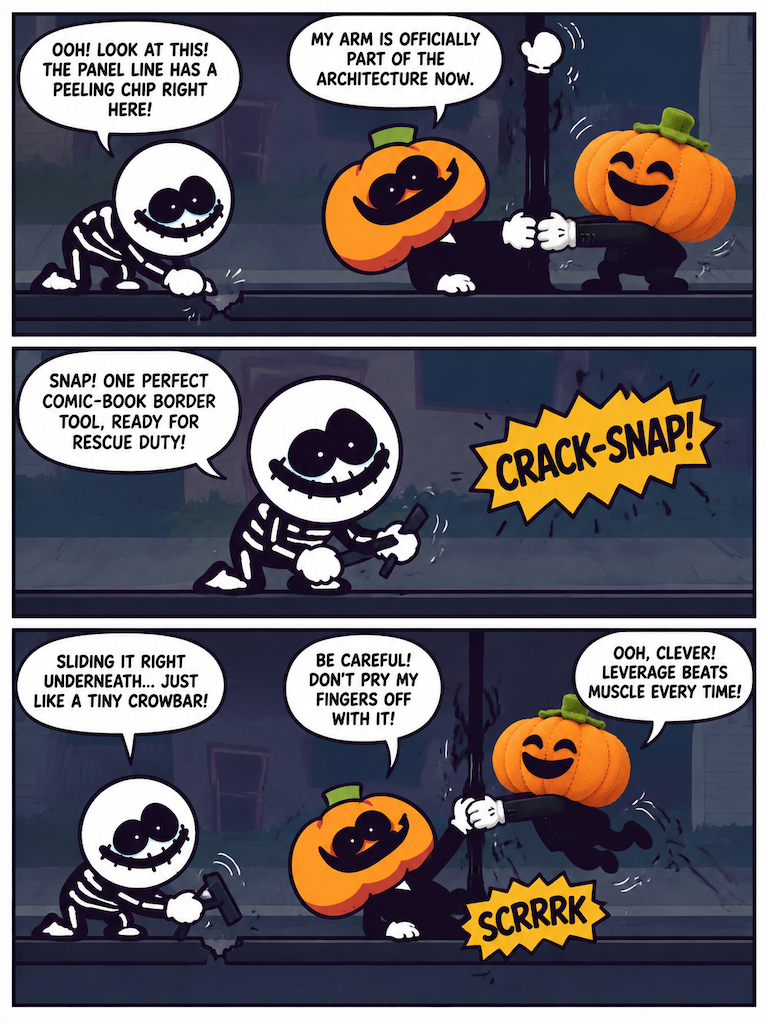 A Sticky Spooky Situation (page 2 of 4)