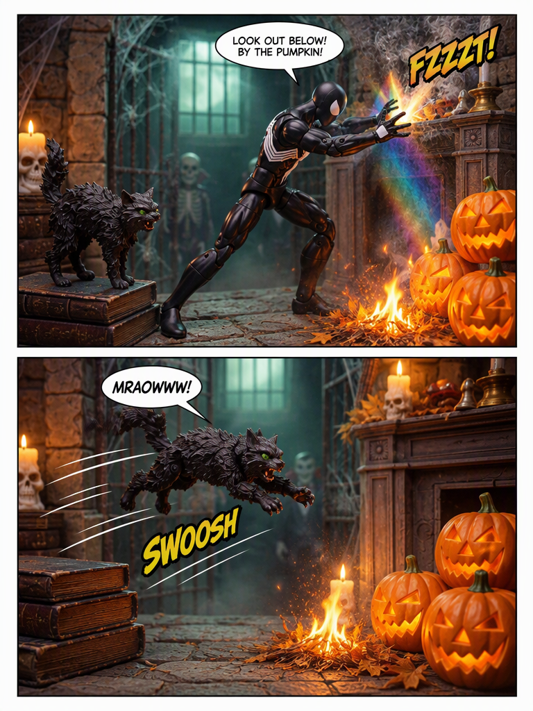 🕸 Spider-Man 🕷 Prismatic Embers  💬 Comic Story part 6 - end (page 2 of 4)