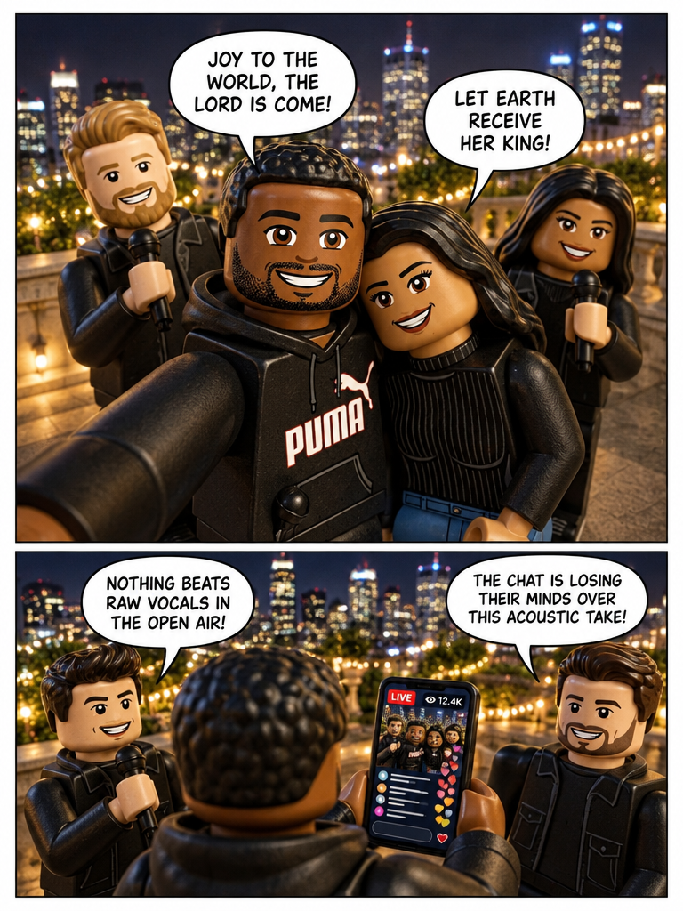Rooftop Carols Under the City Lights (page 3 of 4)