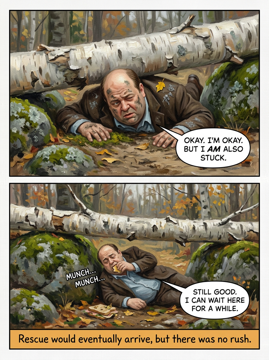 Kevin Malone gets crushed by tree (page 4 of 4)