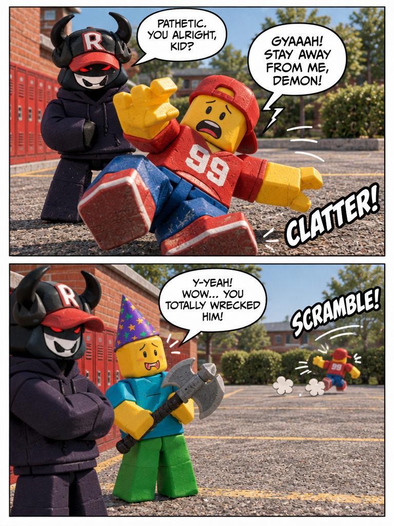 Schoolyard Gossip and the Protector (page 3 of 4)