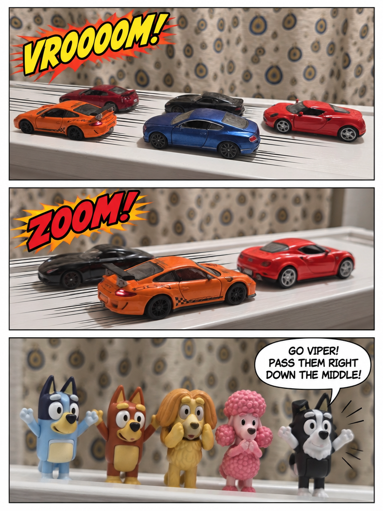 The ultimate race with Bluey and her friends (page 3 of 4)