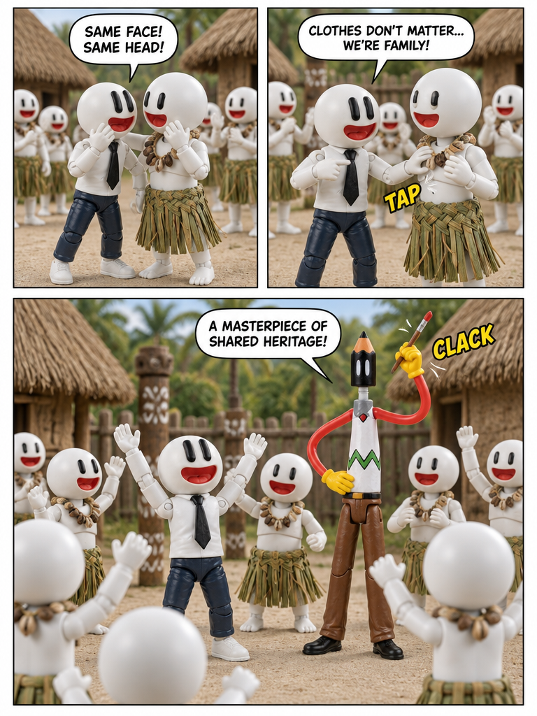 Mr pencil and Edmund on the Strange Shore (page 4 of 4)