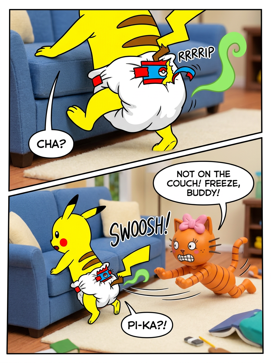 Diaper Duty Surprise (page 2 of 4)