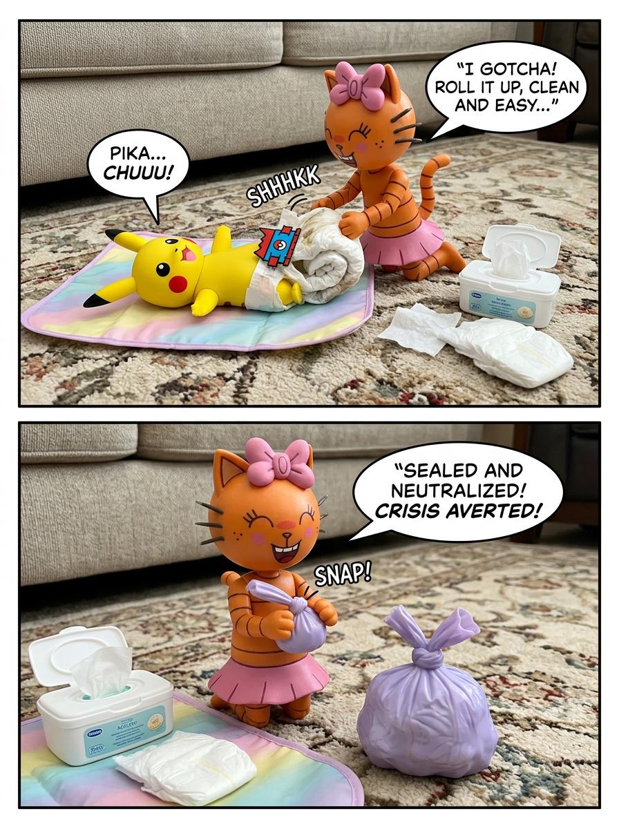 Diaper Duty Surprise (page 3 of 4)