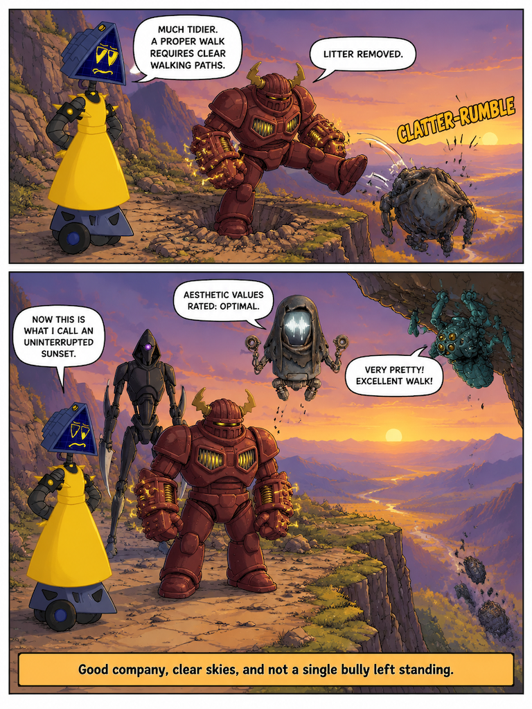 Evening Walk with Friends (page 4 of 4)