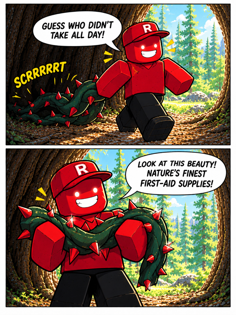 A Painful Splint (page 2 of 4)