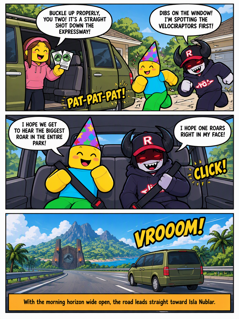 Morning Trip to Jurassic World (page 2 of 4)
