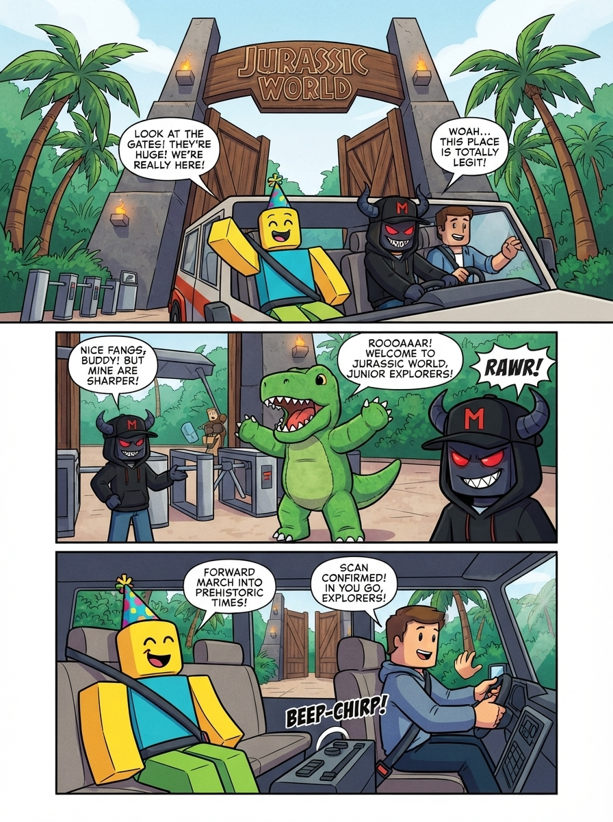 Morning Trip to Jurassic World (page 3 of 4)