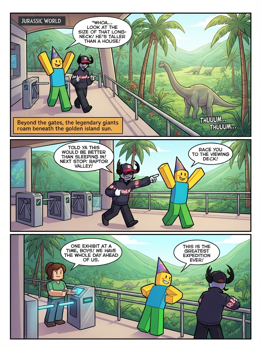 Morning Trip to Jurassic World (page 4 of 4)