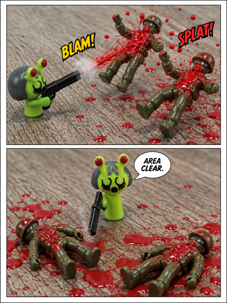 Red Splatter Awakening (page 4 of 4)