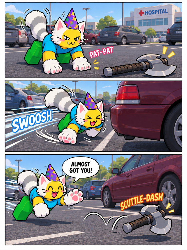 Feline Reflexes in the Lot (page 2 of 4)