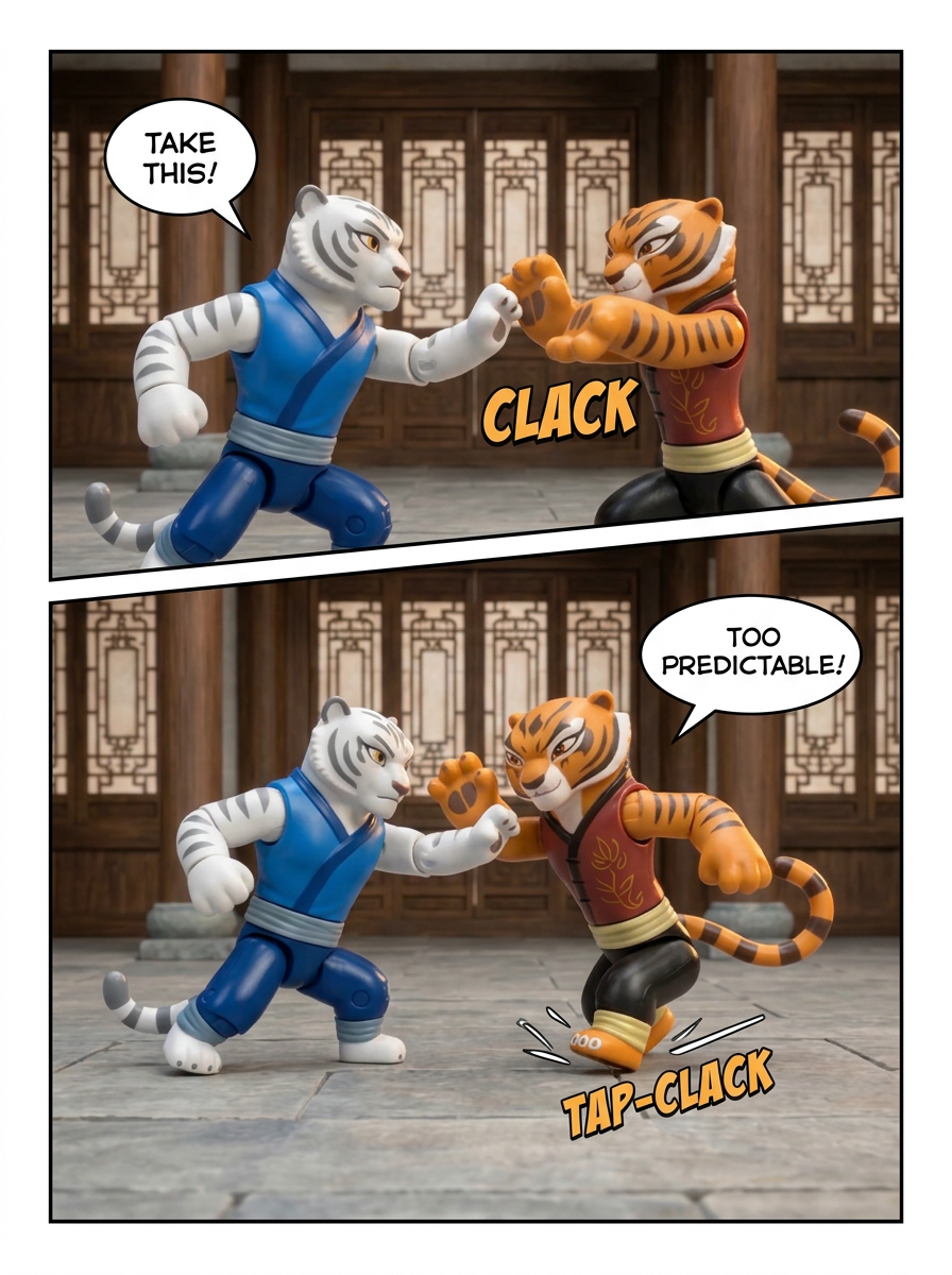 Clash of Striped Claws (page 2 of 4)