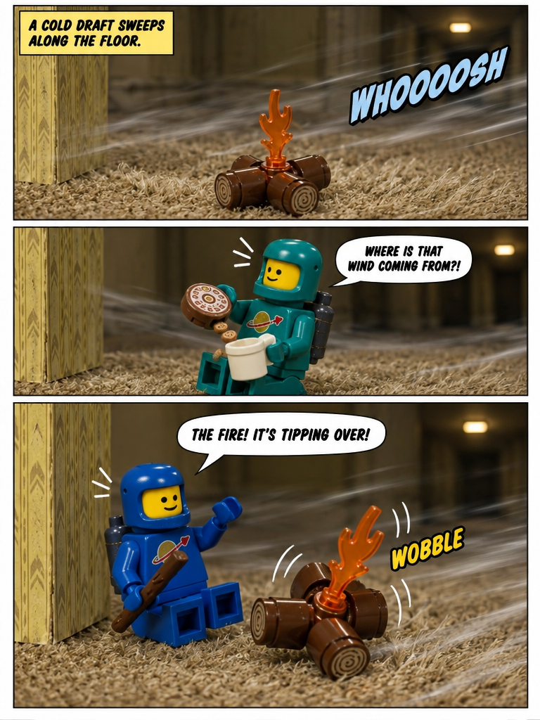 Campfire in the Infinite Corridors (page 3 of 4)