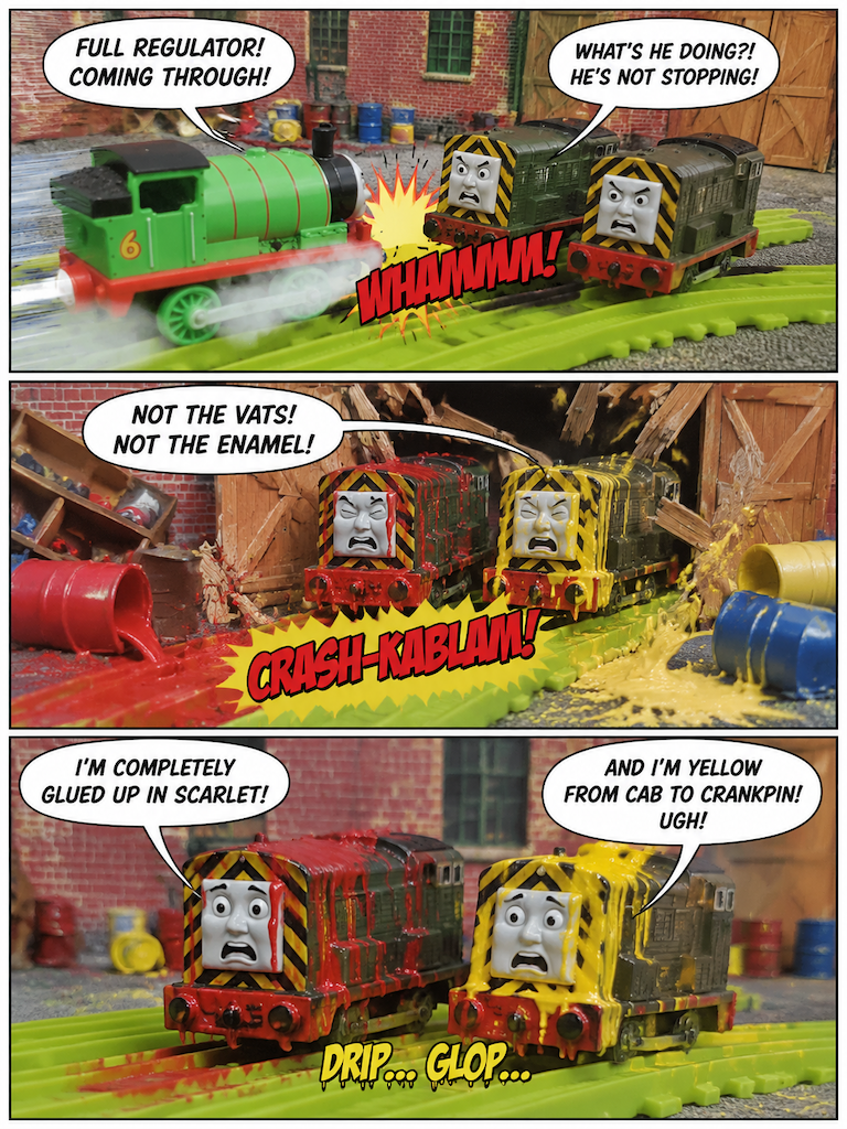 Bumping Along the Line (page 2 of 4)