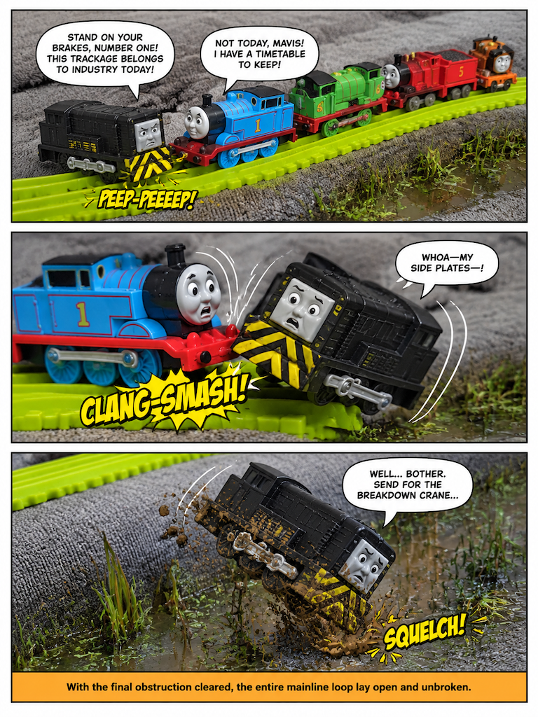 Bumping Along the Line (page 3 of 4)