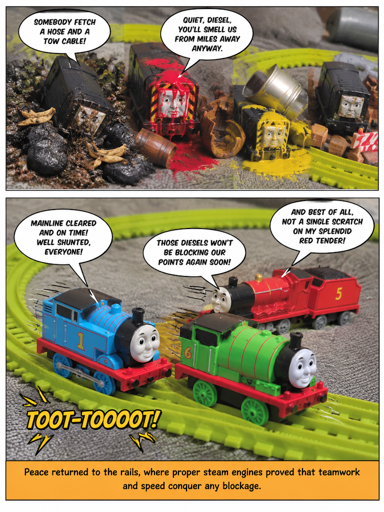 Bumping Along the Line (page 4 of 4)