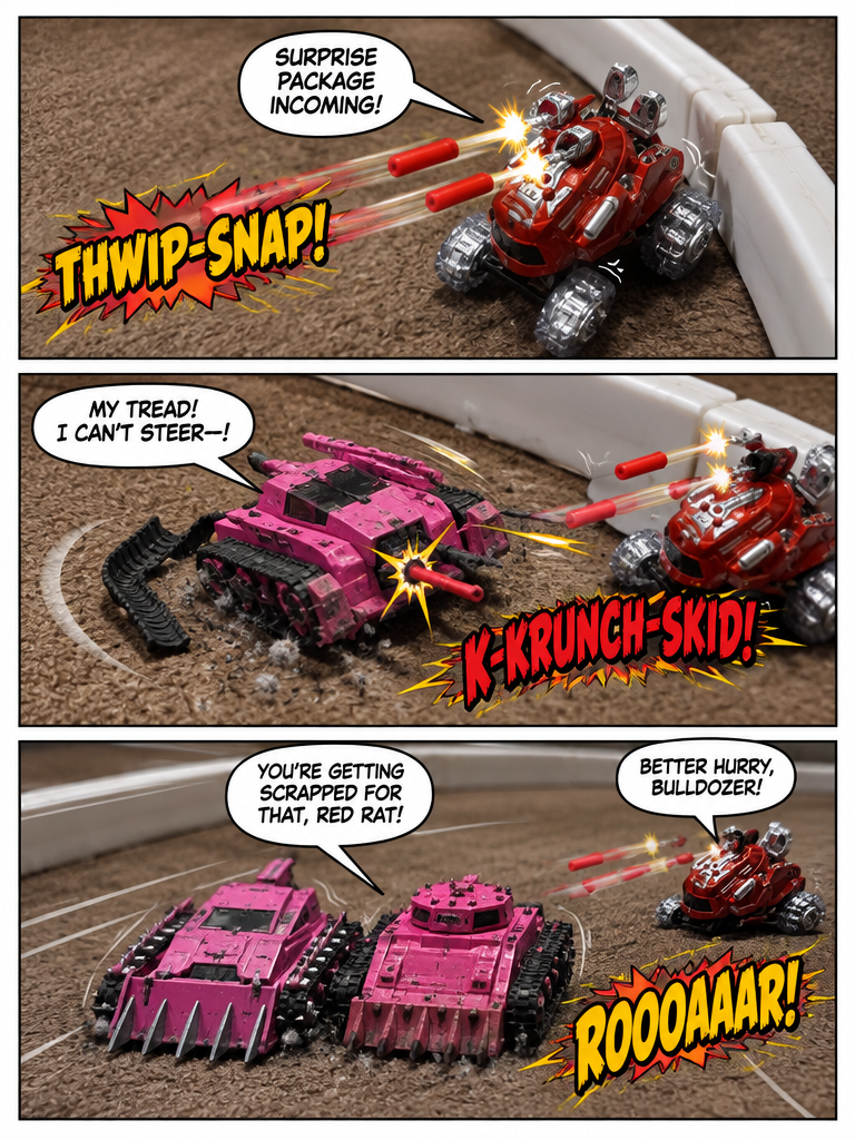 The Grand Toy Prince Part 3: Flaming Tank Wheels (page 2 of 4)