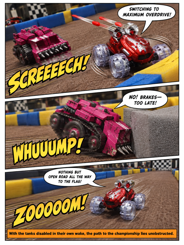 The Grand Toy Prince Part 3: Flaming Tank Wheels (page 3 of 4)