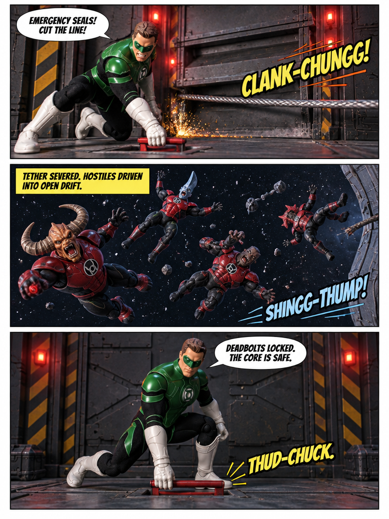 Green Lantern - Breach Point Defense - Comic Story ; part 10 (page 4 of 4)