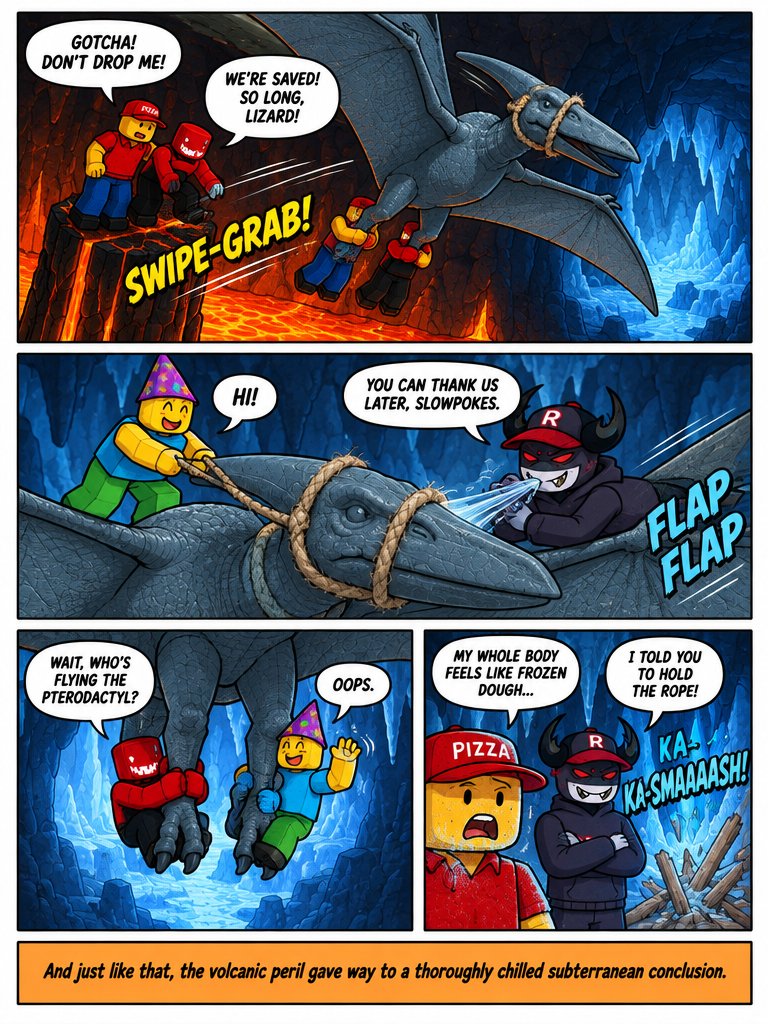 Escape from the Prehistoric Pit (page 4 of 4)