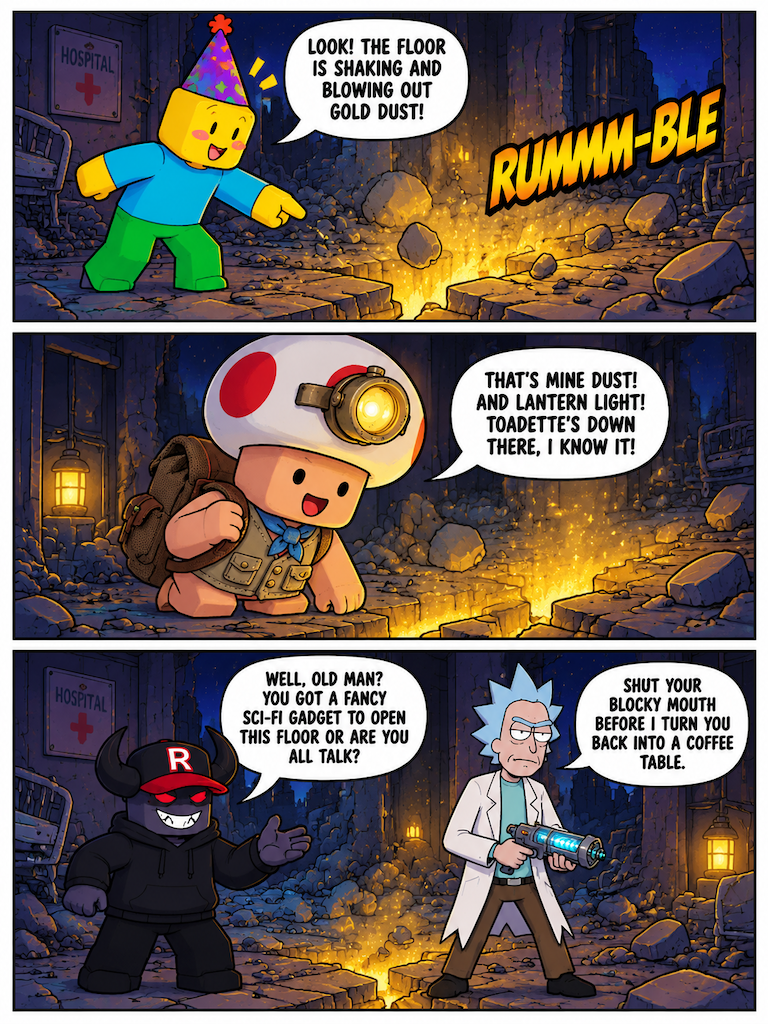 A Search at the Mine Shaft (page 2 of 4)