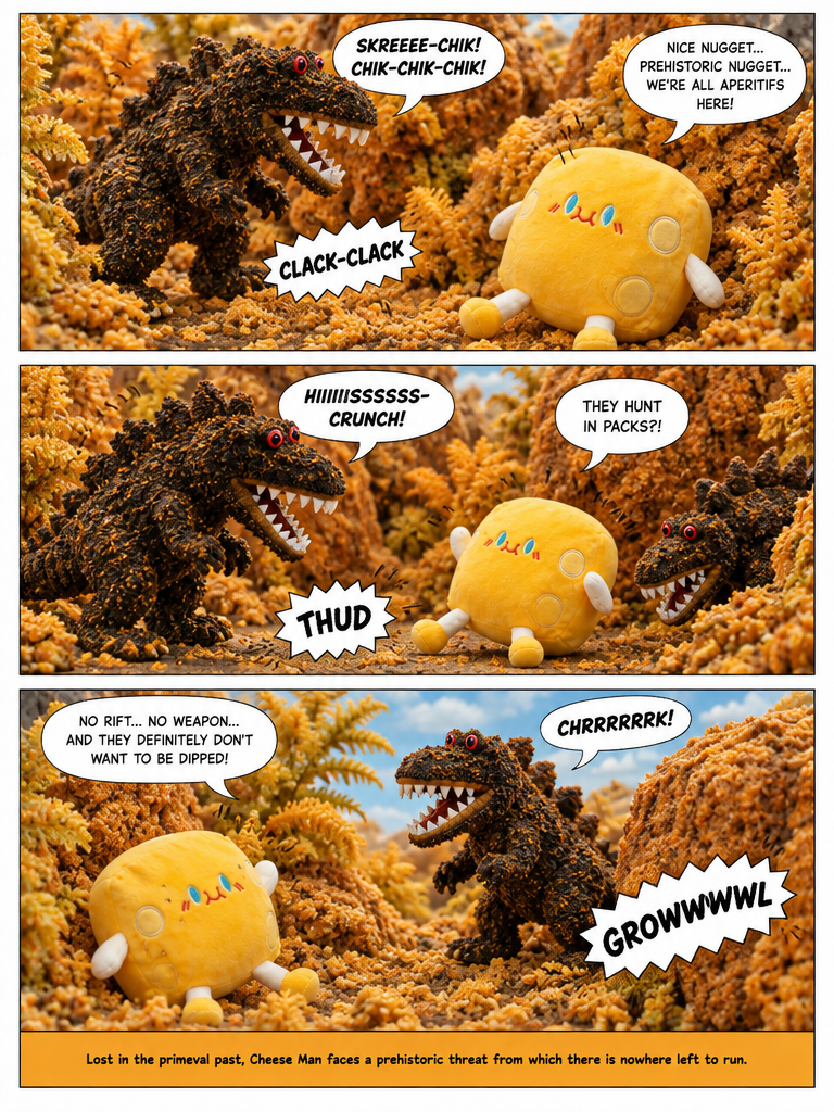 Into the Past: The Dinosaur Nugget Threat (page 4 of 4)