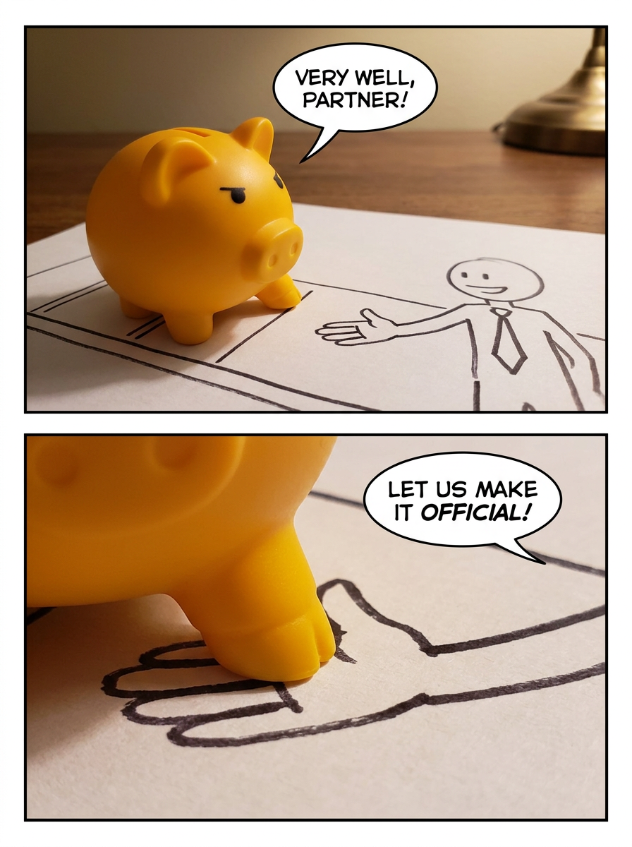 A Formal Handshake (page 3 of 4)
